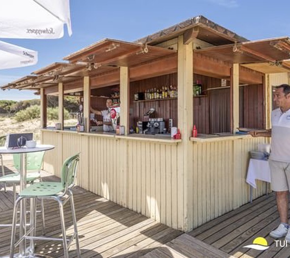 Bar sur la plage Hôtel TUI BLUE ISLA CRISTINA PALACE Isla Cristina, Huelva, Espagne
